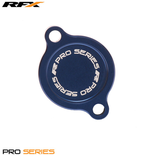 RFX Pro Oil Filter Cover (Blue) Kawasaki KXF250 05-24 Suzuki RMZ250 05-06