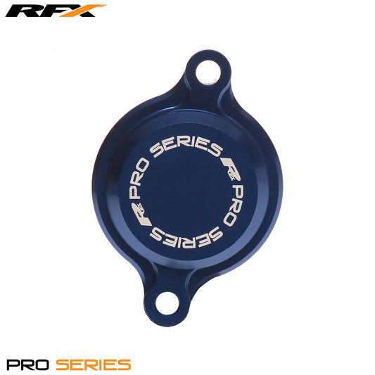 RFX Pro Oil Filter Cover (Blue) Yamaha YZF250 14-24 YZF450 10-22