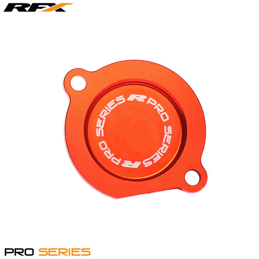 RFX Pro Oil Filter Cover (Orange) KTM EXC250-525 02-06 SXF250 05-12 EXC-F250 07-13