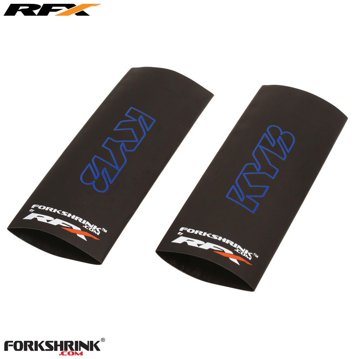 RFX Race Series Forkshrink Upper Fork Guard with KYB logo (Blue) Universal 125cc-525cc