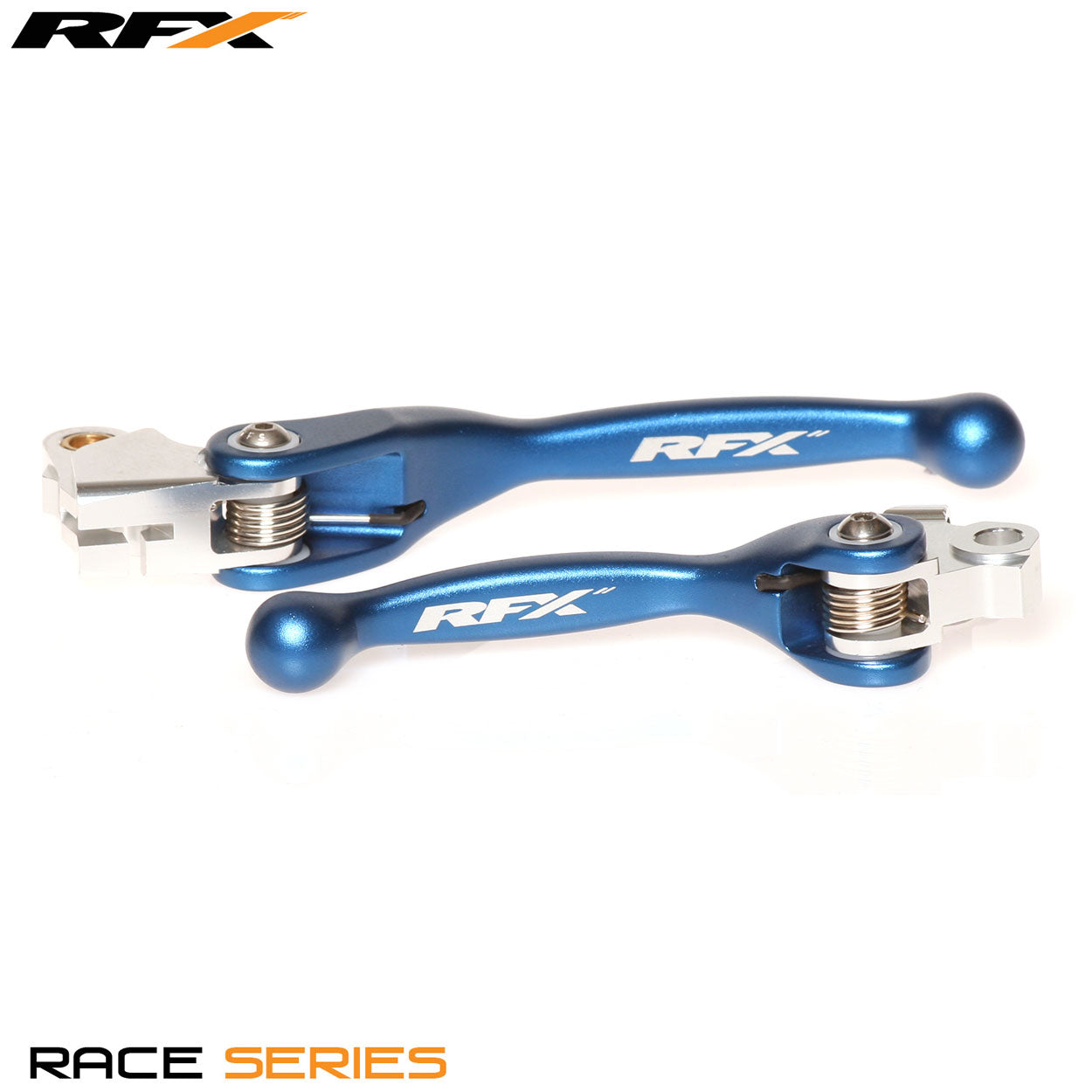 RFX Race Forged Flexible Lever Set (Blue) Husqvarna TE/FE 150-501 22-23 Gas Gas EC/EC-F250-350 21-23