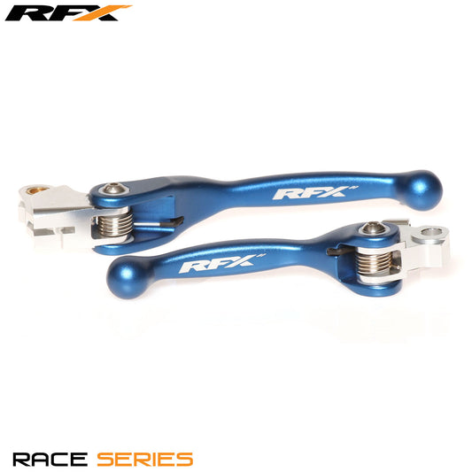 RFX Race Forged Flexible Lever Set (Blue) Husqvarna TE/FE 150-501 22-23 Gas Gas EC/EC-F250-350 21-23