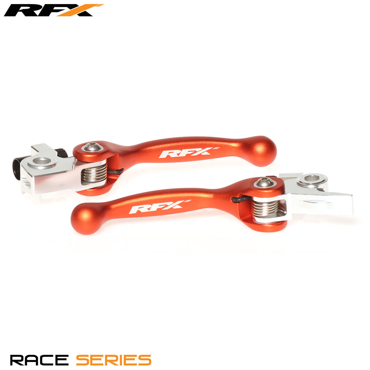 RFX Race Forged Flexible Lever Set (Orange) KTM SX/EXC 125/150 16-24 SX/SXF/EXC/F 250-500 14-24