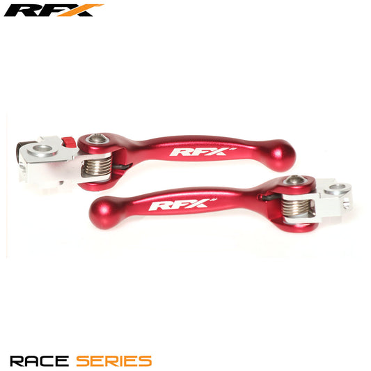 RFX Race Forged Flexible Lever Set (Red) Beta RR Enduro 2T 250/300 4T 350/400/450/498 13-24