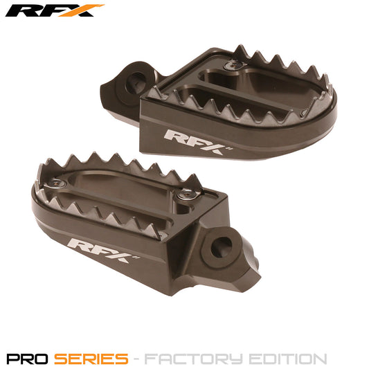 RFX Pro Series 2 Footrests (Hard Anodised) Suzuki RMZ250 10-24 RMZ450 10-24 (Exc 2011)