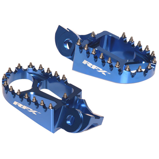 RFX Pro Footrests (Blue) Husqvarna TC85 18-24 TC125/FC 250/350/450 16-22