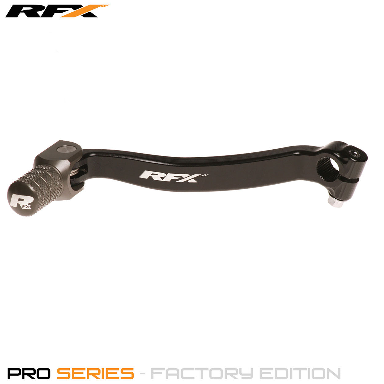 RFX Flex+ Factory Edition Gear Pedal (Black/Hard Anodised Titan) KTM SX85 18-24 SX/XC-W/TPI 125/150