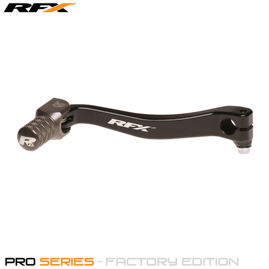 RFX Flex+ Factory Edition Gear Pedal (Black/Hard Anodised Titan) Kawasaki KXF450 16-24