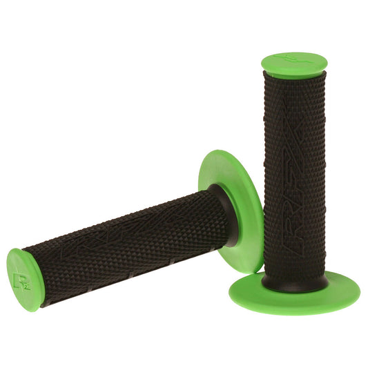 RFX Pro Series Dual Compound Grips Black Centre (Black/Green) Pair