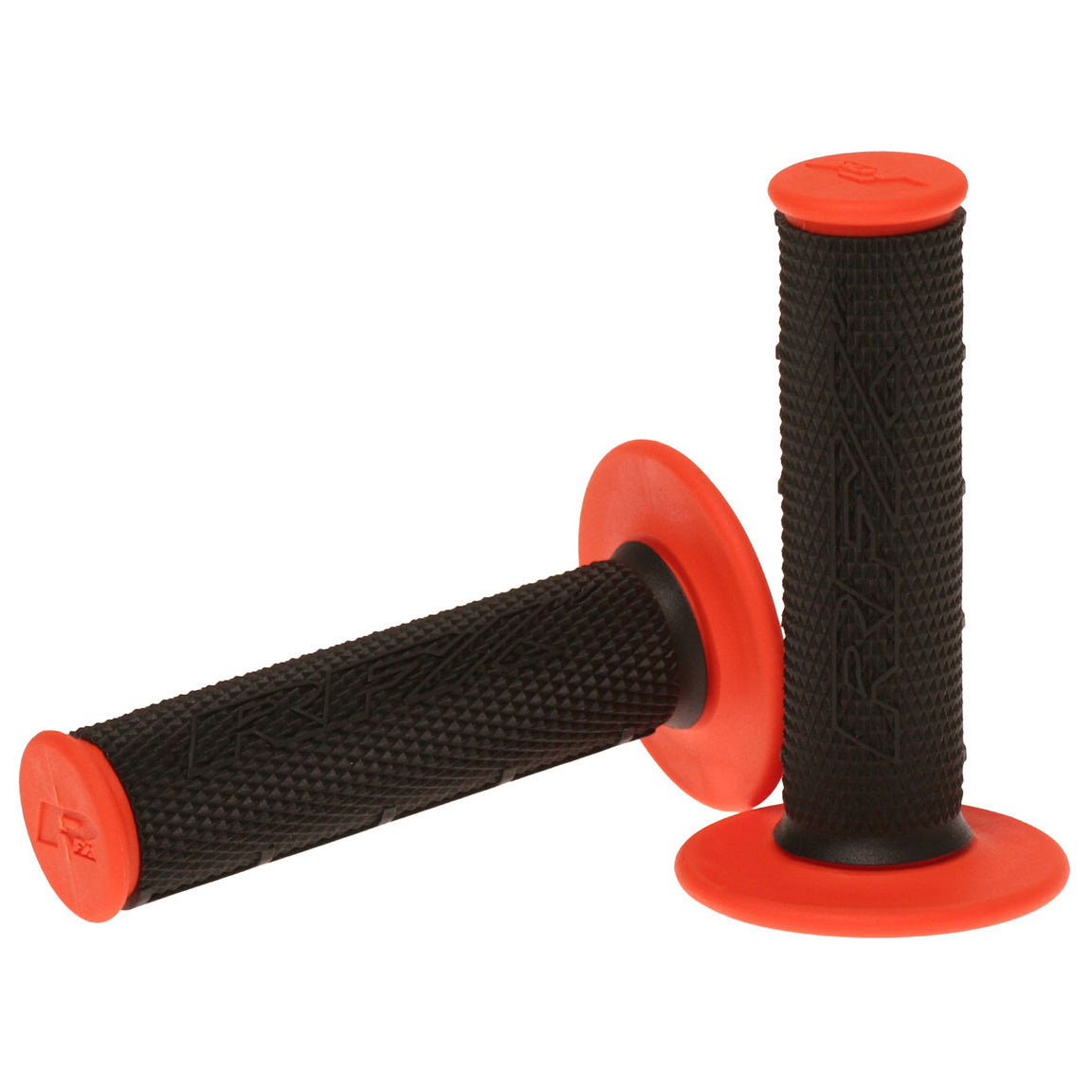 RFX Pro Series Dual Compound Grips Black Centre (Black/Orange) Pair