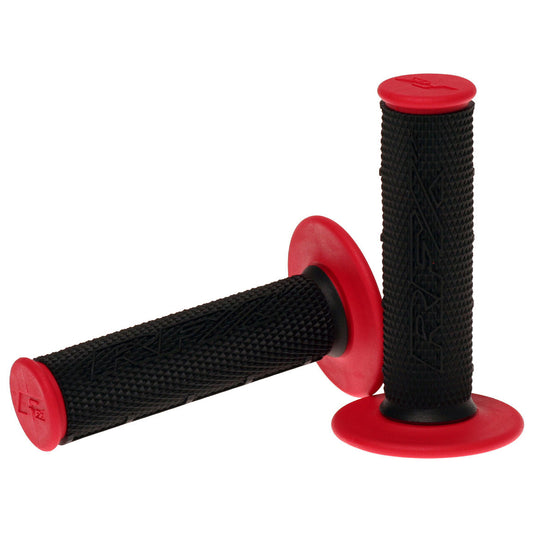 RFX Pro Series Dual Compound Grips Black Centre (Black/Red) Pair