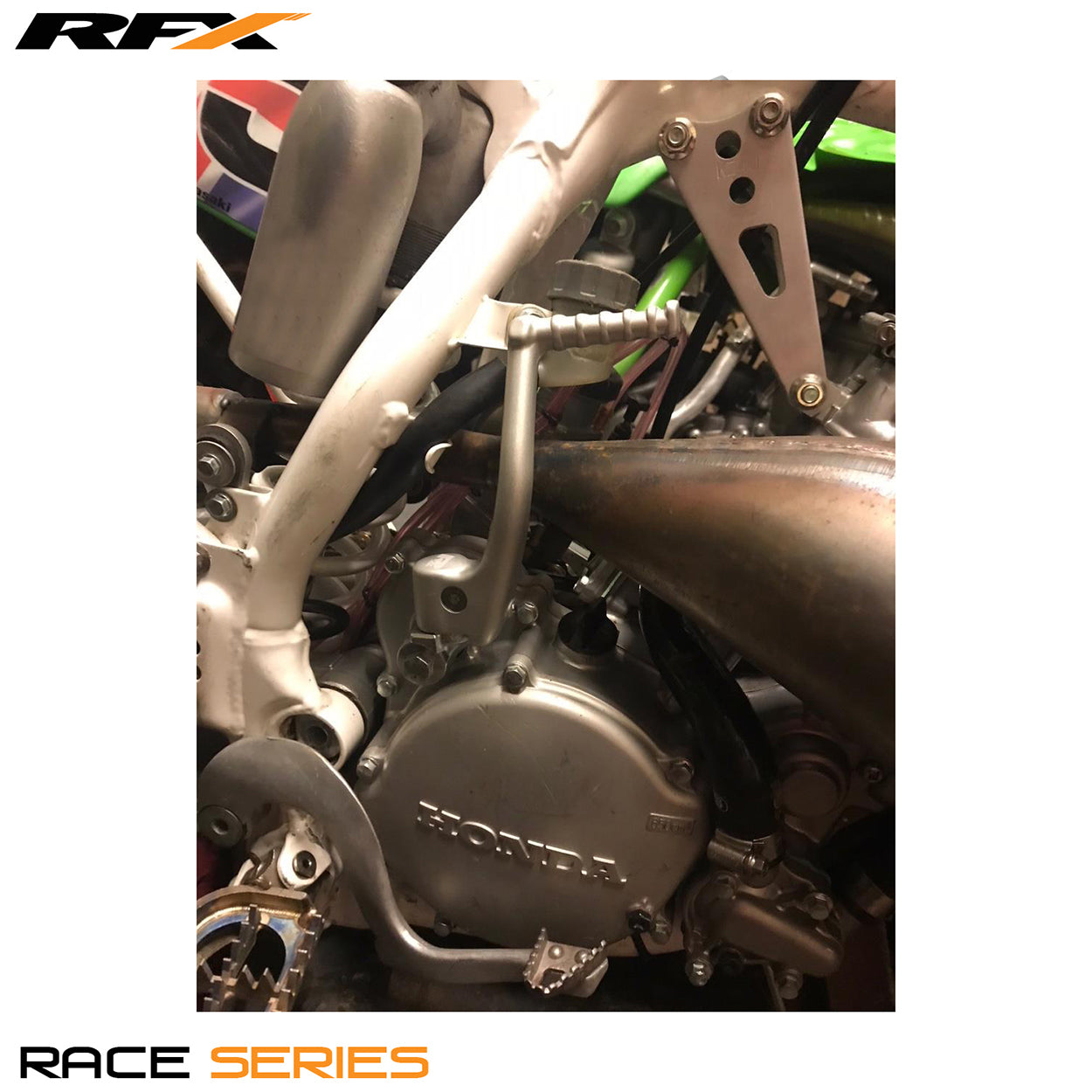 RFX Race Series Kickstart Lever (Silver) Honda CR125 85-97