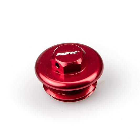 RFX Race Oil Filler Plug (Red) Honda CRF250 18-24 CRF450 21-24