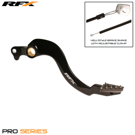 RFX Pro ST Rear Brake Lever (H/A Black/H/A Titan) Honda CRF250 10-24 CRF450 05-24