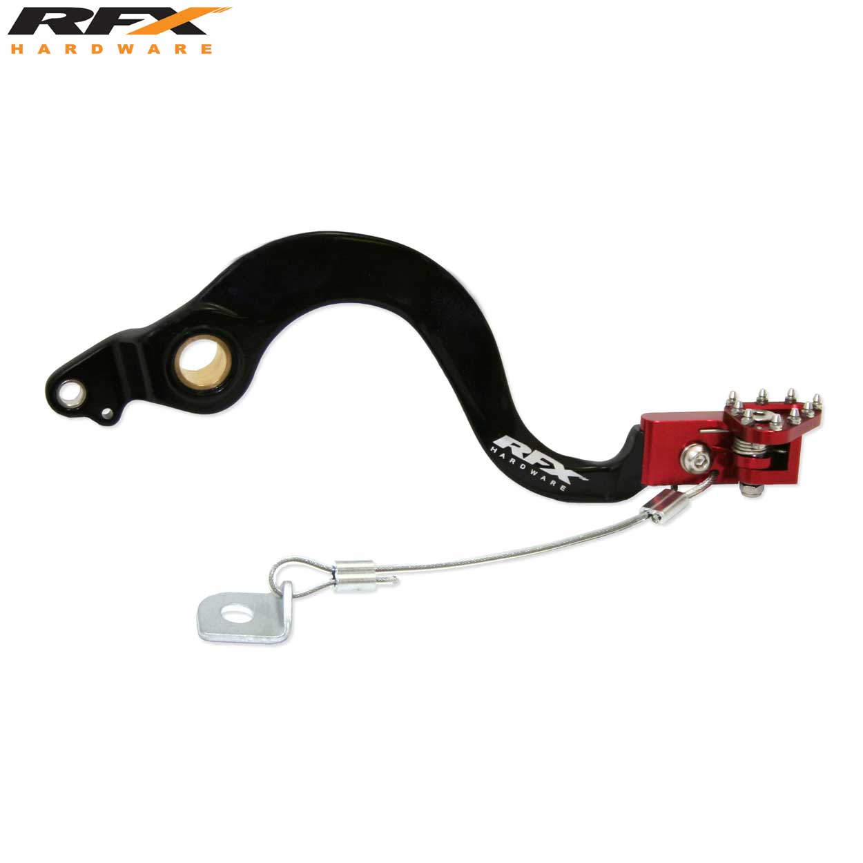 RFX Pro FT Rear Brake Lever (Black/Red) Beta RR125-520 10-19