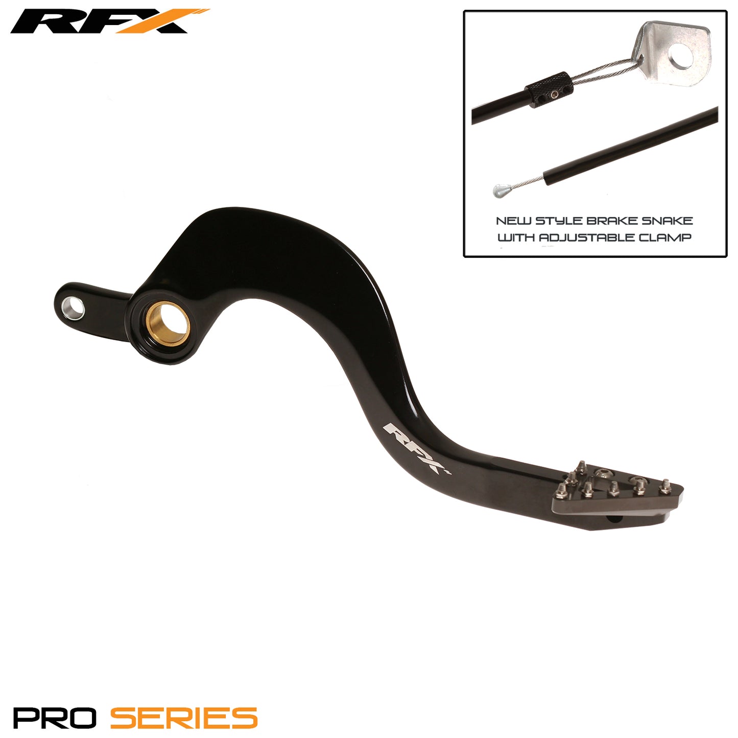 RFX Pro ST Rear Brake Lever (H/A Titan) Suzuki RMZ250 12-24 RMZ450 08-24