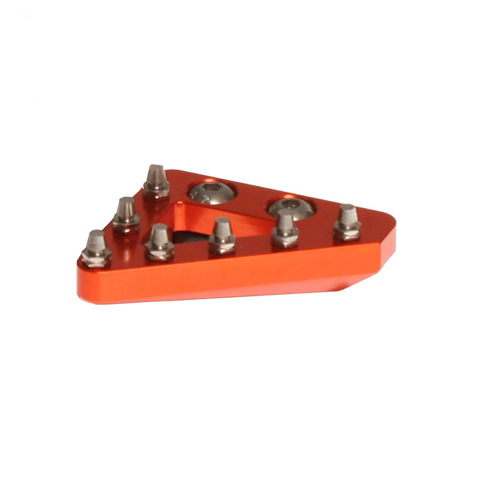 RFX Pro Replacement CNC Solid Rear Brake Lever Tip (Orange)