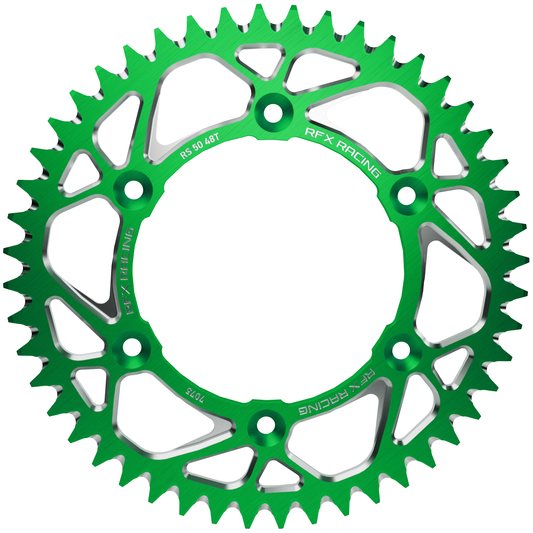 RFX Pro Series Elite 2.0 Rear Sprocket Kawasaki KX80-100 83-24 (Green 44T)