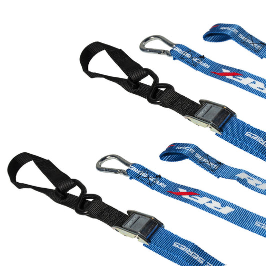 RFX Race Series 1.0 Tie Downs (GB LTD) with extra loop and carabiner clip