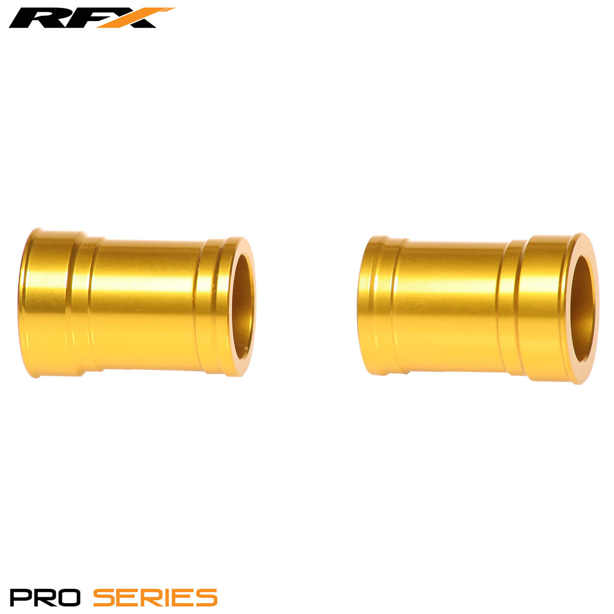 RFX Pro Wheel Spacers Front (Yellow) Suzuki RM125/250 01-08