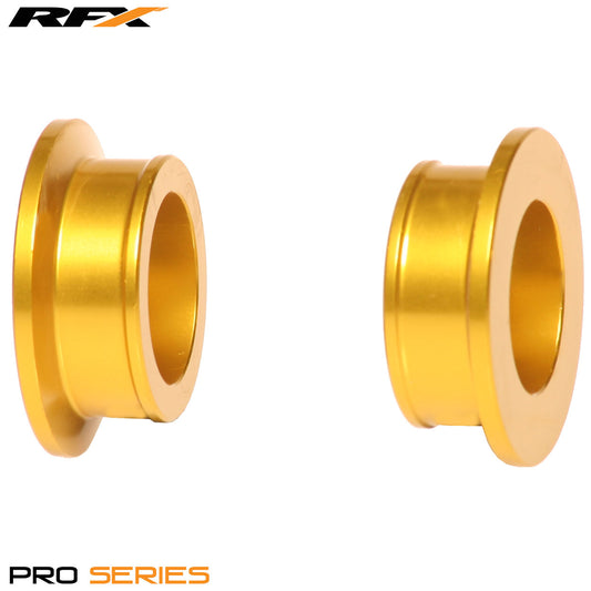 RFX Pro Wheel Spacers Rear (Yellow) RM125/250 01-08