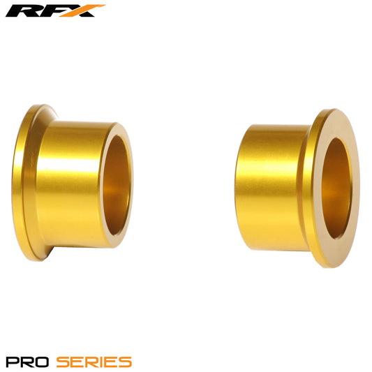 RFX Pro Wheel Spacers Rear (Yellow) Suzuki RMZ250 07-24 RMZ450 05-24