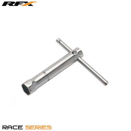 RFX Race Series DeepType Plug Spanner (Silver) Size 12mm Thread / 18 mm AF (NGK D type)