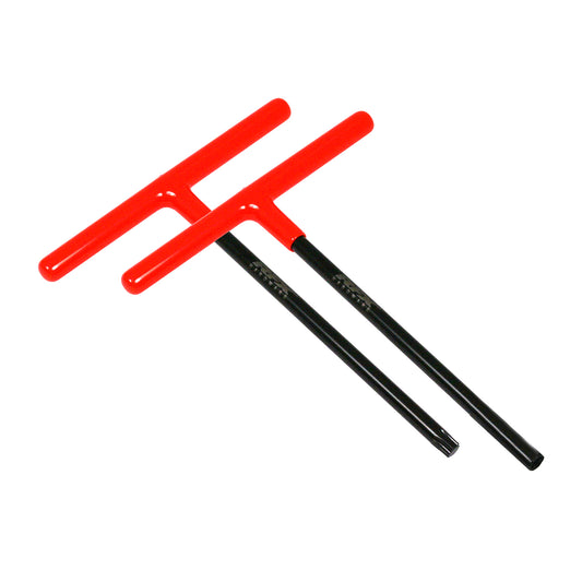 RFX Pro T-Bar Set (Black/Orange) Standard Reach with Rubber Handle KTM & Husqvarna 6mm/T45