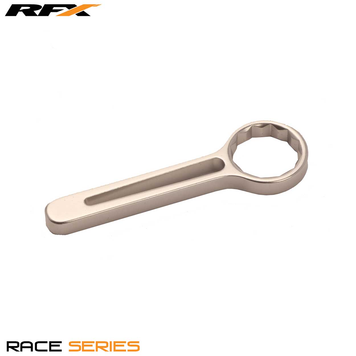 RFX Race Carb Drain Spanner (Silver) 17mm Short Spanner Suitable for Keihin PWK/FCR Carburetors