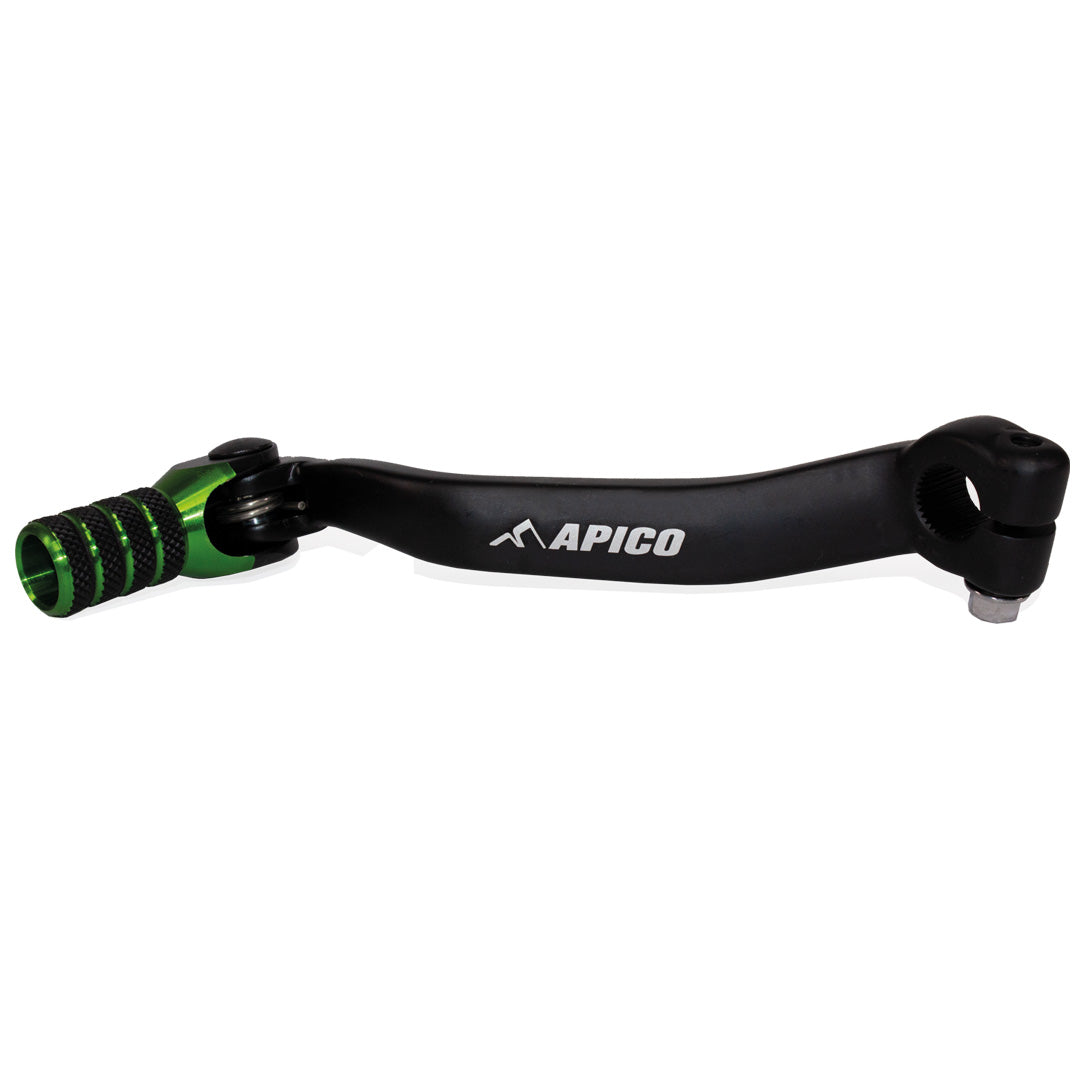 GEAR PEDAL ELITE KAWASAKI KX125 03-08 BLACK/GREEN