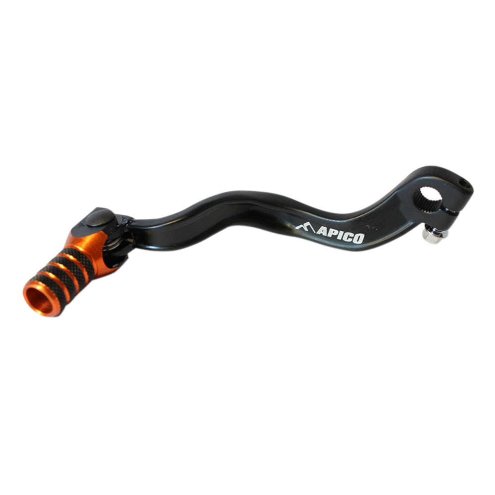 GEAR PEDAL ELITE KTM SX65 01-08,  BETA REV/EVO 80cc 03-22  BLACK/ORANGE