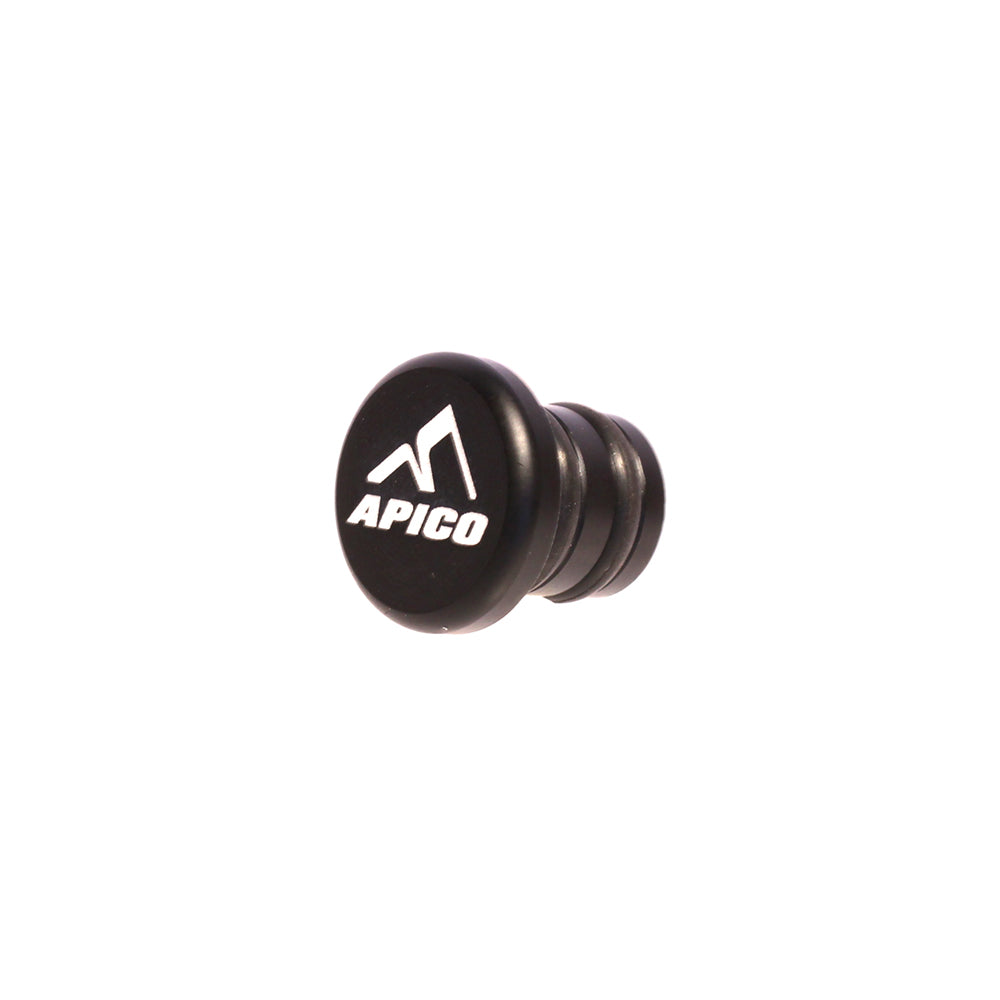 GEAR PEDAL TIP END CAP CNC ALUMINIUM BLACK