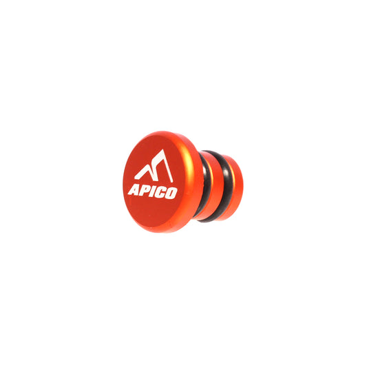 GEAR PEDAL TIP END CAP CNC ALUMINIUM ORANGE