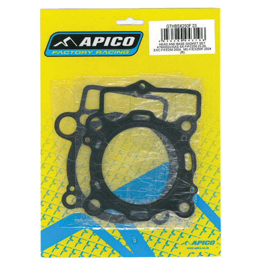 HEAD AND BASE GASKET SET KTM/HQV/GAS SX-F/FC250 23-24,  EXC-F/FE250 2024,  MC-F/EX250F 2024 (R)