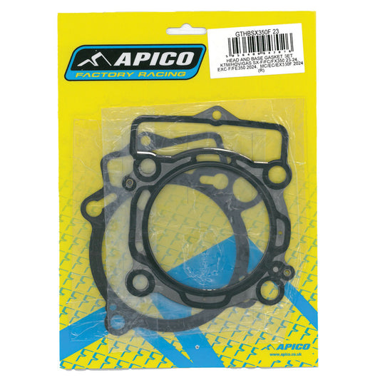 HEAD AND BASE GASKET SET KTM/HQV/GAS SX-F/FC/FX350 23-24,  EXC-F/FE350 2024,  MC/EC/EX350F 2024  (R)