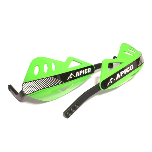 APICO ENDURO HANDGUARD WITH FULL WRAP AROUND ALUMINIUM FRAME GREEN