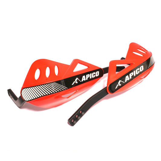 APICO ENDURO HANDGUARD WITH FULL WRAP AROUND ALUMINIUM FRAME RED