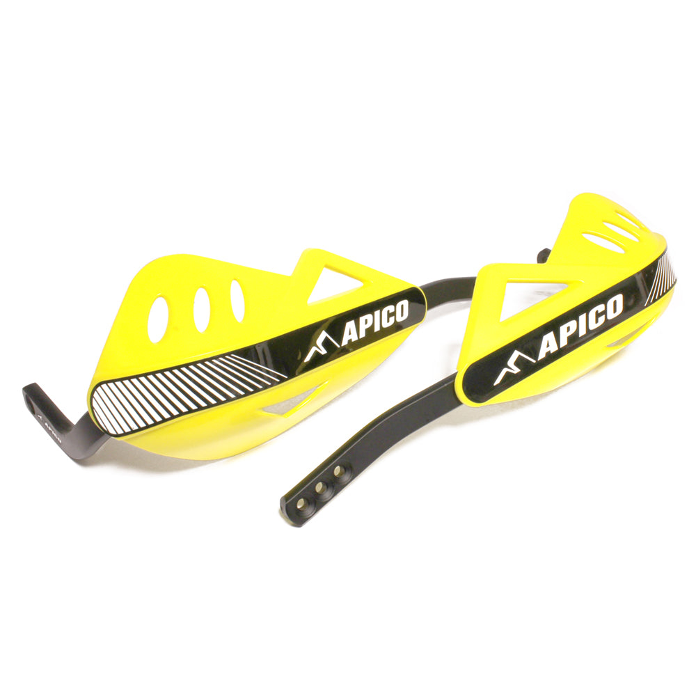 APICO ENDURO HANDGUARD WITH FULL WRAP AROUND ALUMINIUM FRAME YELLOW