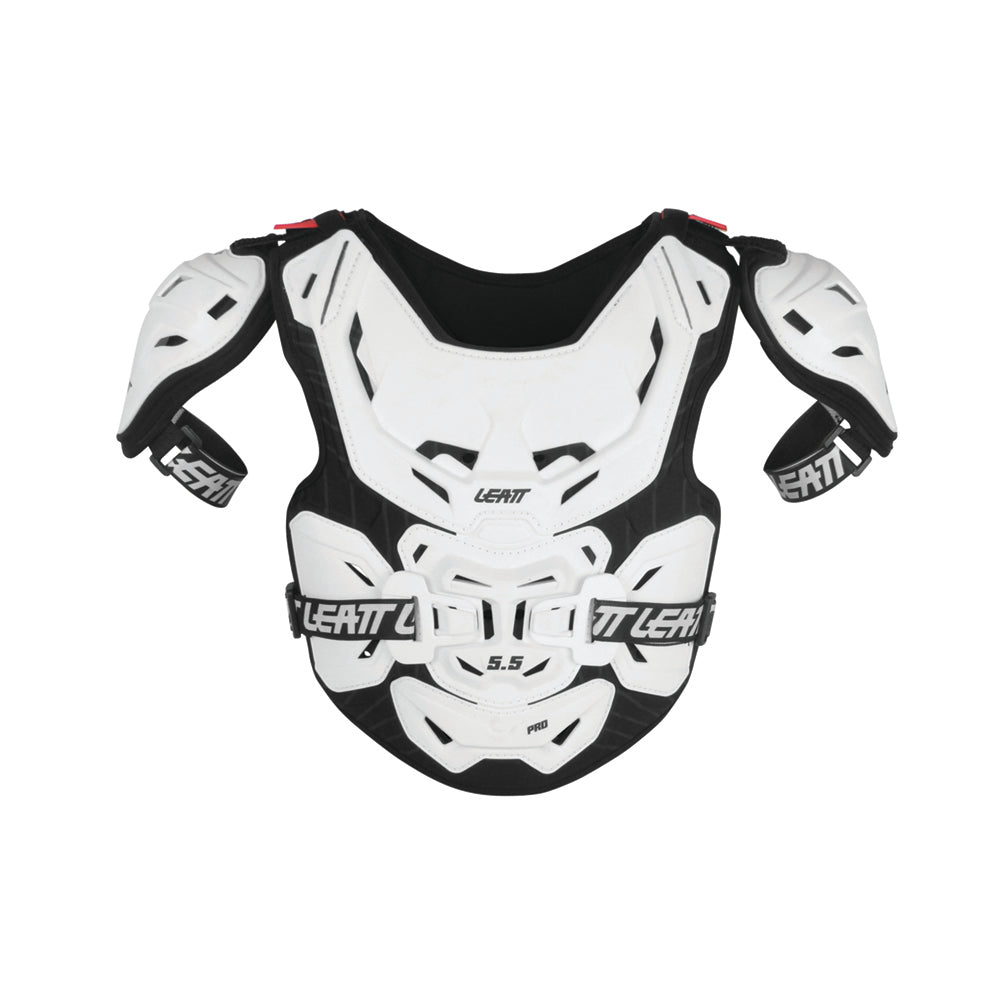 CHEST PROTECTOR 5.5 PRO JR WHITE