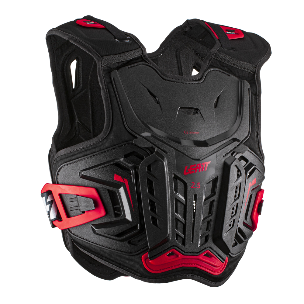 CHEST PROTECTOR 2.5 BLACK/RED JUNIOR SMALL/MEDIUM 134-146CM