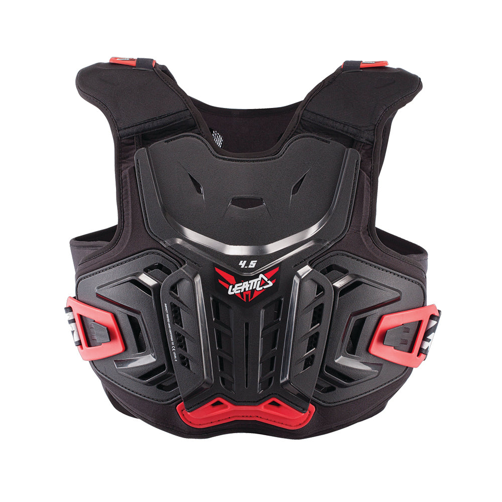 CHEST PROTECTOR 4.5 BLACK/RED JUNIOR SMALL/MEDIUM 134-146CM