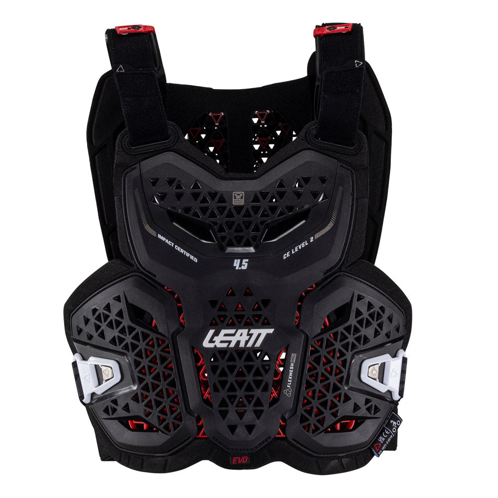 CHEST PROTECTOR 4.5 EVO BLACK LARGE/X-LARGE 172-184CM