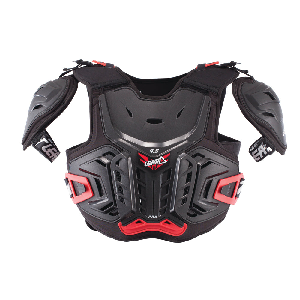 CHEST PROTECTOR 4.5 PRO BLACK/RED JUNIOR SMALL/MEDIUM 134-146CM