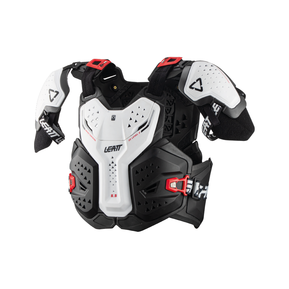 CHEST PROTECTOR 6.5 PRO WHITE SMALL/MEDIUM 160CM-172CM