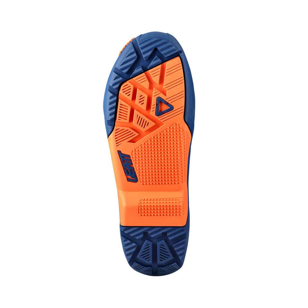 BOOT SOLE 4.5/5.5 ENDURO UK7/8 PAIR BLUE/ORANGE