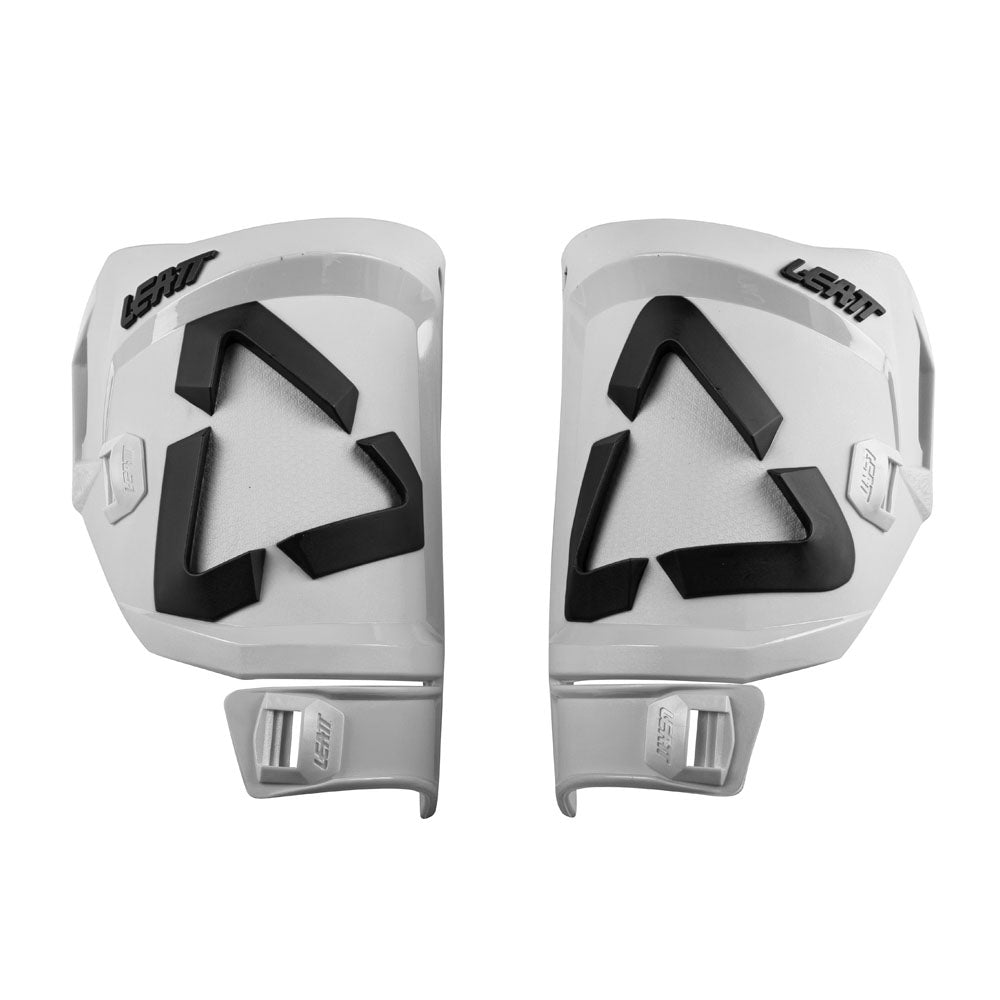 BOOT SHIN PLATE KIT PAIR 5.5 WHITE/BLACK UK9-10