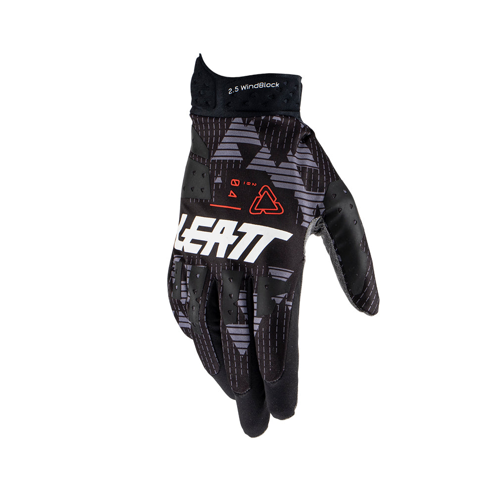 GLOVE MOTO 2.5 WINDBLOCK BLACK MEDIUM