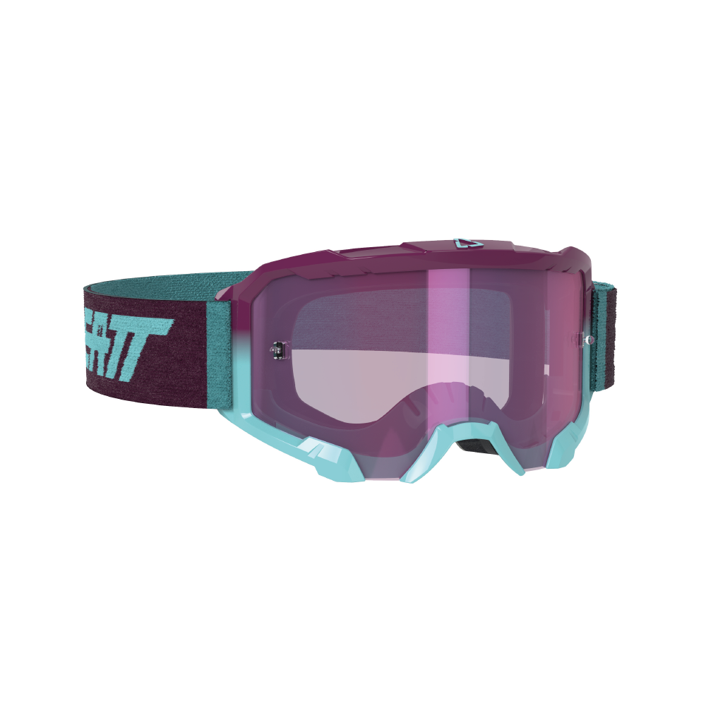 GOGGLE VELOCITY 4.5 IRIZ AQUA - PURPLE LENS (r)