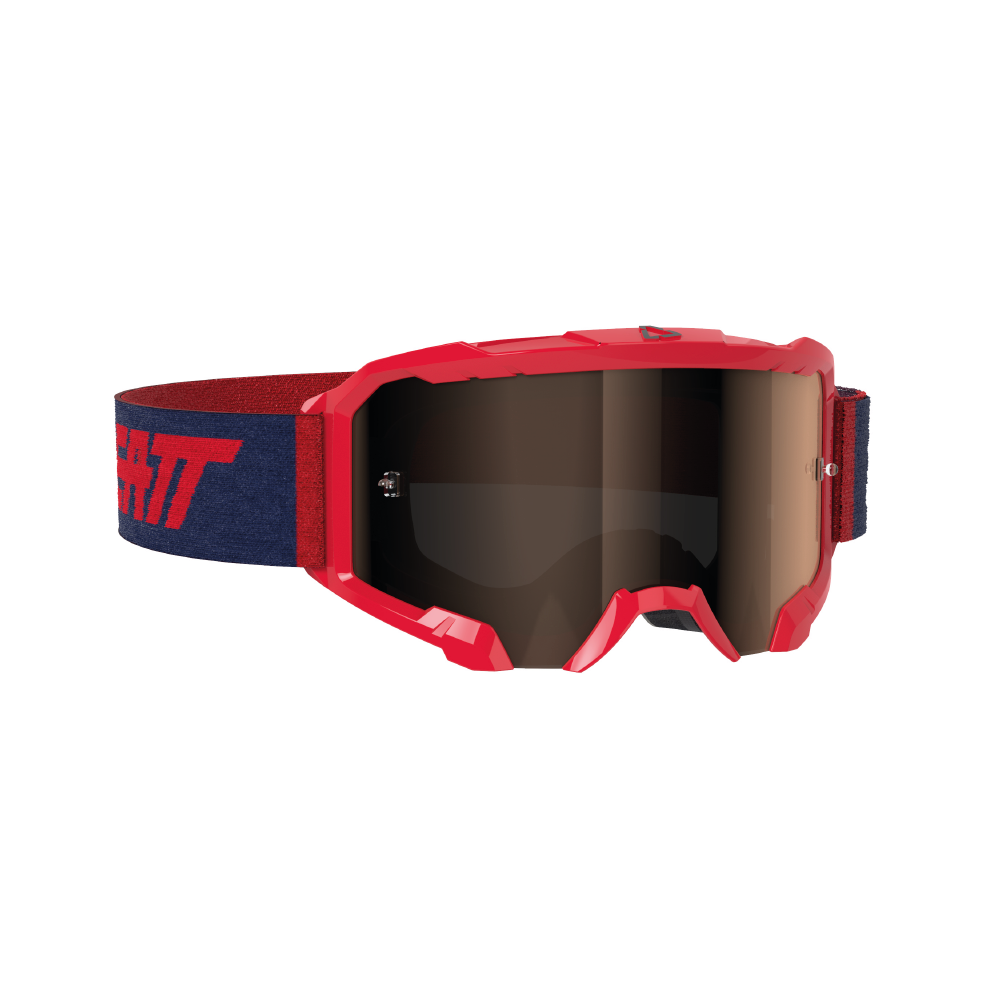 GOGGLE VELOCITY 4.5 IRIZ RED- PLATINUM LENS (r)