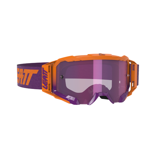 GOGGLE VELOCITY 5.5 IRIZ NEON ORANGE - PURPLE LENS (r)